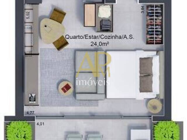 #1465 - Apartamento para Venda em Florianópolis - SC - 3