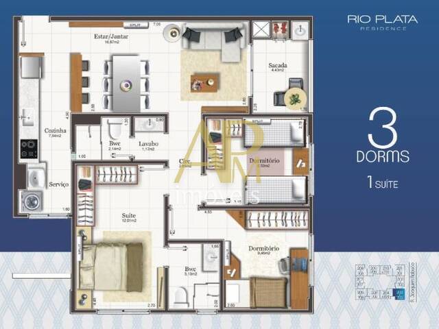 Apartamento para Venda em Florianópolis - 3