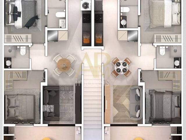 #2100 - Apartamento para Venda em São José - SC - 3