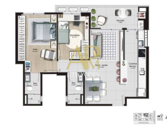 Apartamento para Venda em São José - 4