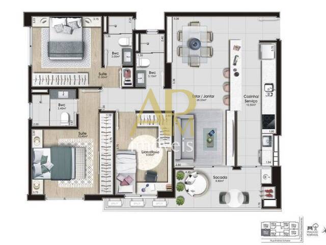 Apartamento para Venda em São José - 5