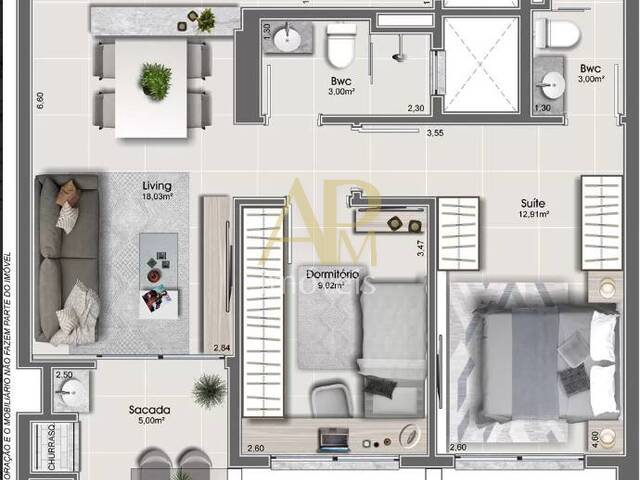 #2222 - Apartamento para Venda em Florianópolis - SC - 2